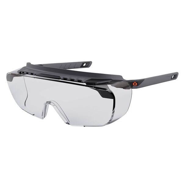 Ergodyne OSMIN, Safety Glasses, Clear Lens, Matte Black Frame OSMIN - main